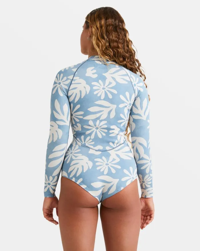Billabong Springsuits 11mm Salty Dayz Lite Natural Upcycler Front Zip Long Sleeve Springsuit Blue Shadow 8211 Women Billabong Springsuits 11mm Salty Dayz Lite Natural Upcycler Front Zip Long Sleeve Springsuit Blue Shadow 8211 Women