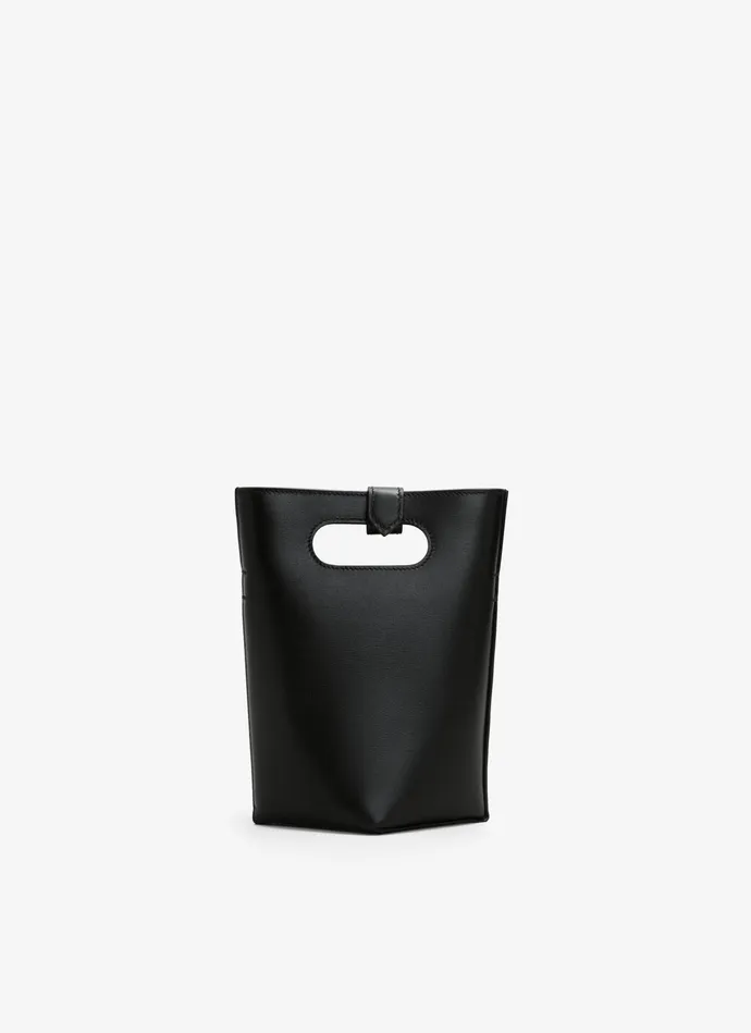 Black FOLDED SMALL BAG IN CALFSKIN Women Alaa Tote Bags