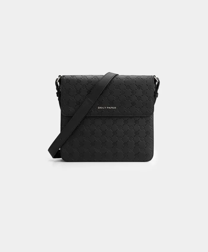 Black Myshus Monogram Bag MenWomen Daily Paper Bags