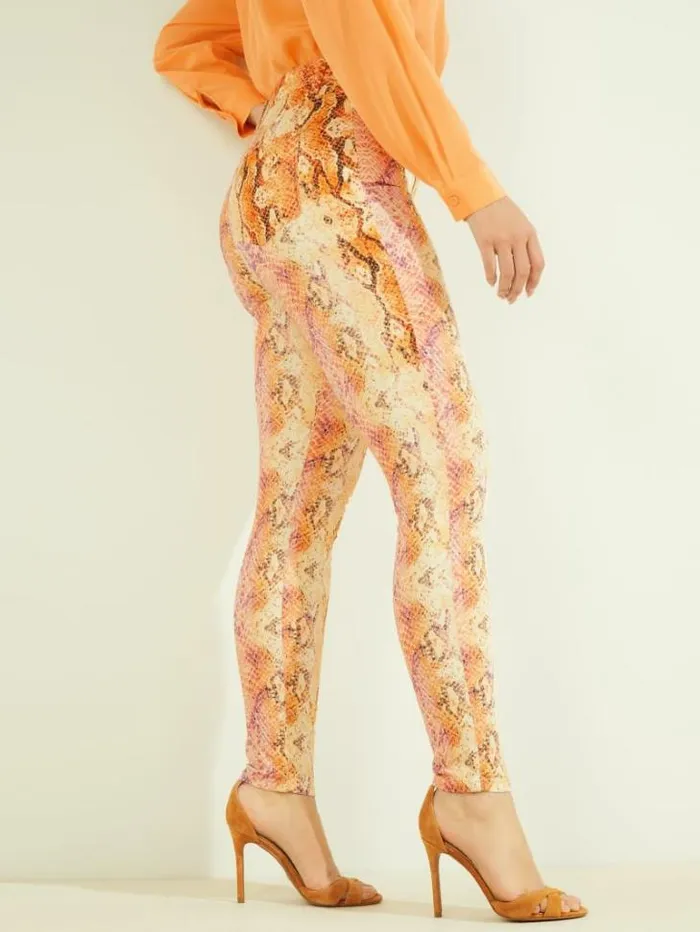 Bottoms Women Marciano Snakeskin Stiletto No 97 Skinny Jean Sonora Skin Bottoms Women Marciano Snakeskin Stiletto No 97 Skinny Jean Sonora Skin