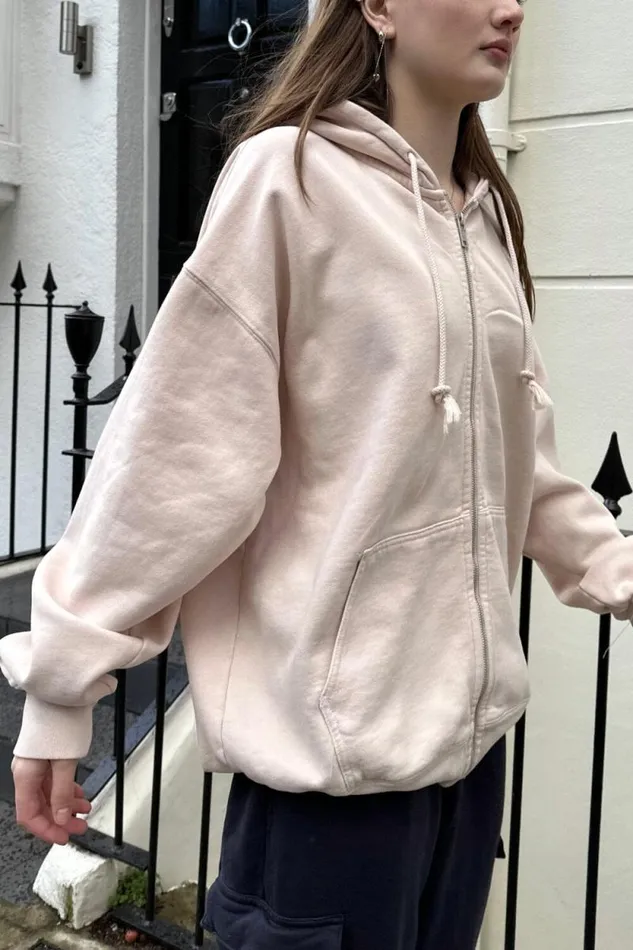 Brandy Melville Sweatpants and Sweatshirts Christy Hoodie Light Sand 8211 Women Brandy Melville Sweatpants and Sweatshirts Christy Hoodie Light Sand 8211 Women