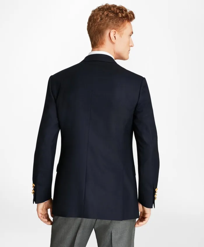 Brooks Brothers Blazers Milano Fit Doeskin Stretch Wool Blazer Navy 8211 Men Brooks Brothers Blazers Milano Fit Doeskin Stretch Wool Blazer Navy 8211 Men