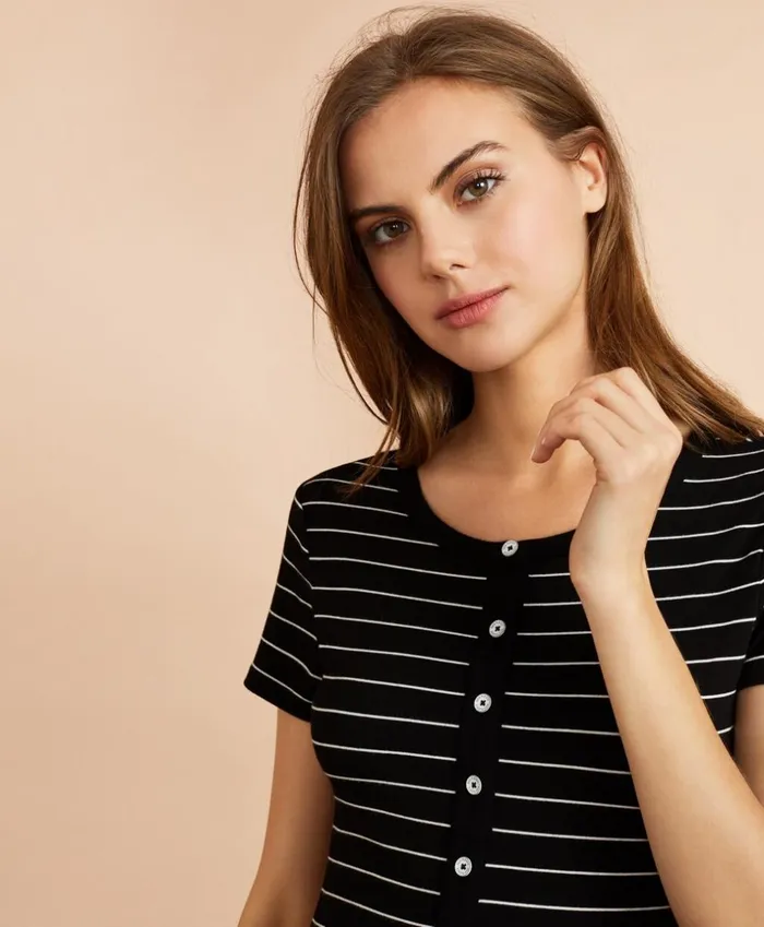 Brooks Brothers Dresses Striped Jersey Midi Dress Blackwhite 8211 Women Brooks Brothers Dresses Striped Jersey Midi Dress Blackwhite 8211 Women
