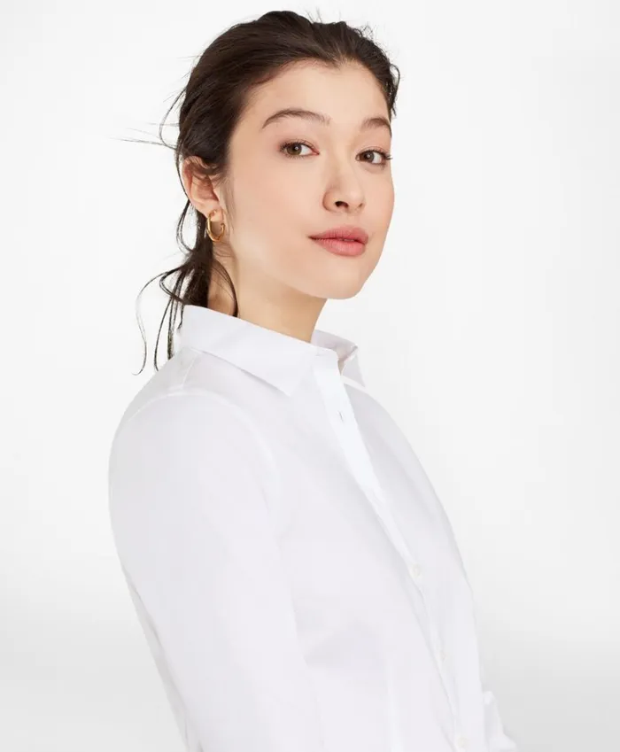 Brooks Brothers Jewelry GoldPlated Hoop Earrings Gold 8211 Women Brooks Brothers Jewelry GoldPlated Hoop Earrings Gold 8211 Women