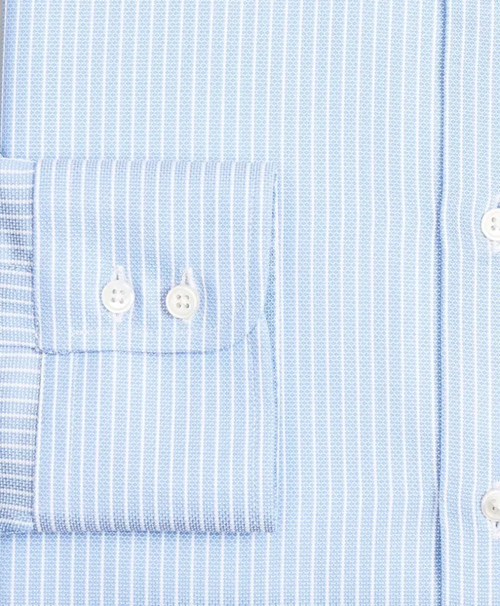 Brooks Brothers Luxury Shirts Luxury Collection Milano SlimFit Dress Shirt Franklin Spread Collar Ground Stripe Blue 8211 Men Brooks Brothers Luxury Shirts Luxury Collection Milano SlimFit Dress Shirt Franklin Spread Collar Ground Stripe Blue 8211 Men