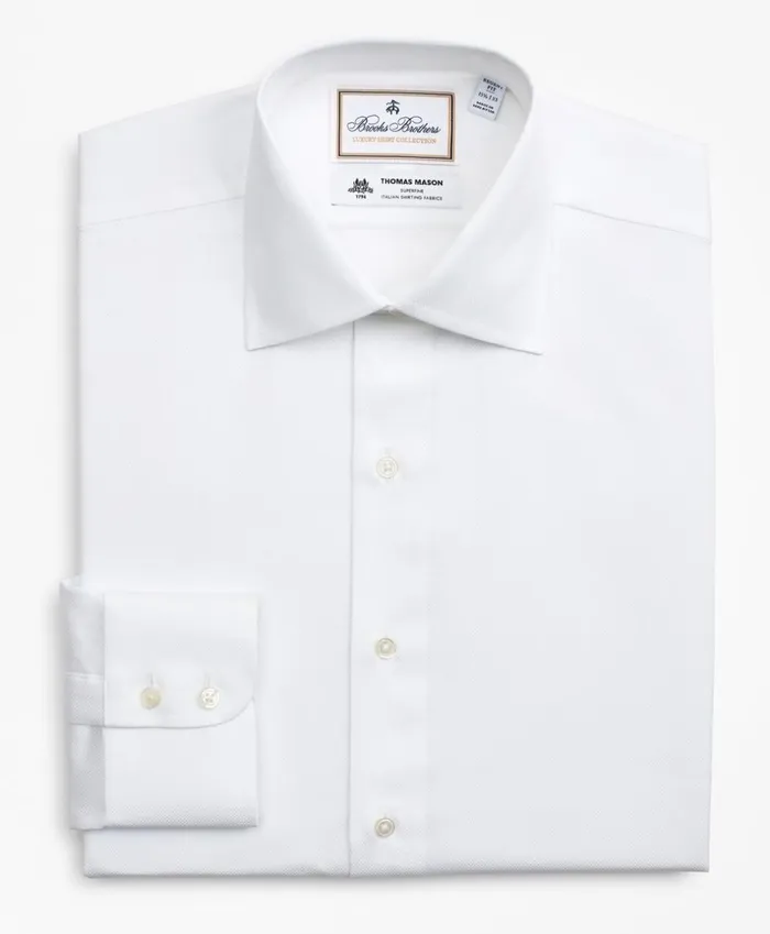Brooks Brothers Luxury Shirts Luxury Collection Regent Fitted Dress Shirt Franklin Spread Collar Pique White 8211 Men Brooks Brothers Luxury Shirts Luxury Collection Regent Fitted Dress Shirt Franklin Spread Collar Pique White 8211 Men