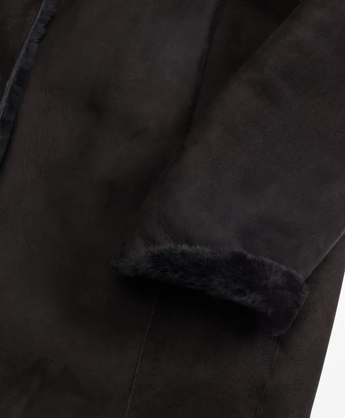 Brooks Brothers Outerwear Shearling Cocoon Coat Black 8211 Women Brooks Brothers Outerwear Shearling Cocoon Coat Black 8211 Women