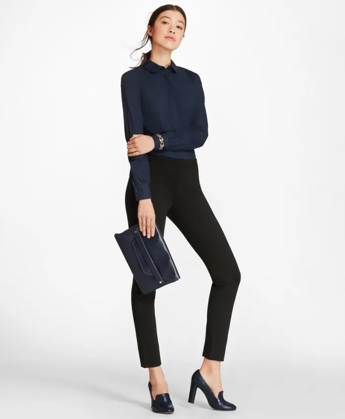 Brooks Brothers Pants Skirts and Shorts Ponte Knit Ankle Pants Black 8211 Women Brooks Brothers Pants Skirts and Shorts Ponte Knit Ankle Pants Black 8211 Women