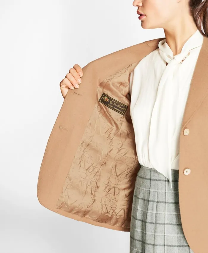 Brooks Brothers Petites Petite Camel Hair Jacket Camel 8211 Women Brooks Brothers Petites Petite Camel Hair Jacket Camel 8211 Women