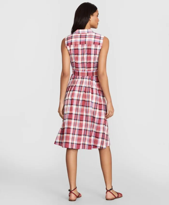 Brooks Brothers Petites Petite Madras Cotton Shirt Dress Redmulti 8211 Women Brooks Brothers Petites Petite Madras Cotton Shirt Dress Redmulti 8211 Women
