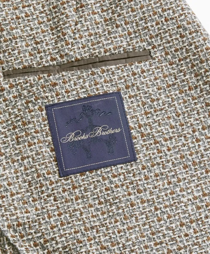 Brooks Brothers Sport Coats and Vests Golden Fleece WoolBlend Houndstooth Brown Sport Coat Brown 8211 Men Brooks Brothers Sport Coats and Vests Golden Fleece WoolBlend Houndstooth Brown Sport Coat Brown 8211 Men