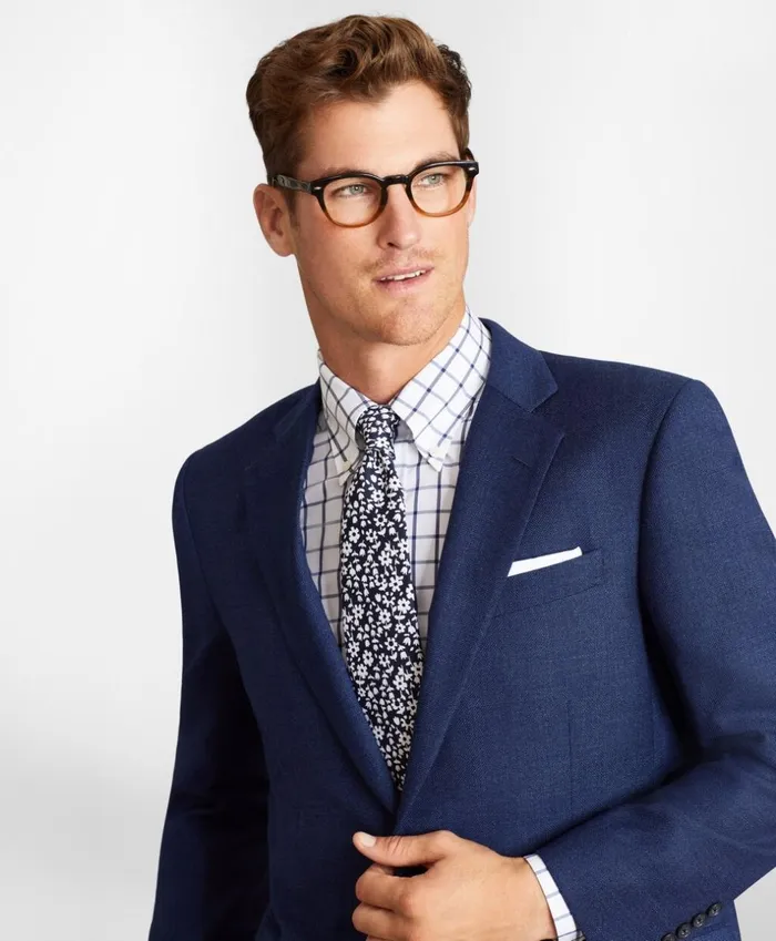 Brooks Brothers Sport Coats and Vests Madison Fit Hopsack Sport Coat Blue 8211 Men Brooks Brothers Sport Coats and Vests Madison Fit Hopsack Sport Coat Blue 8211 Men
