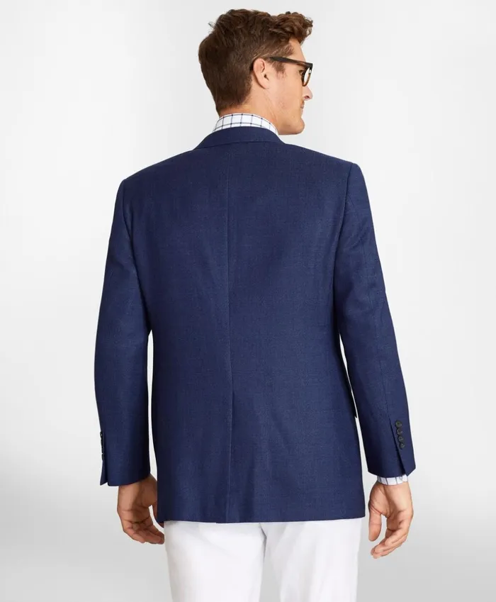 Brooks Brothers Sport Coats and Vests Madison Fit Hopsack Sport Coat Blue 8211 Men Brooks Brothers Sport Coats and Vests Madison Fit Hopsack Sport Coat Blue 8211 Men