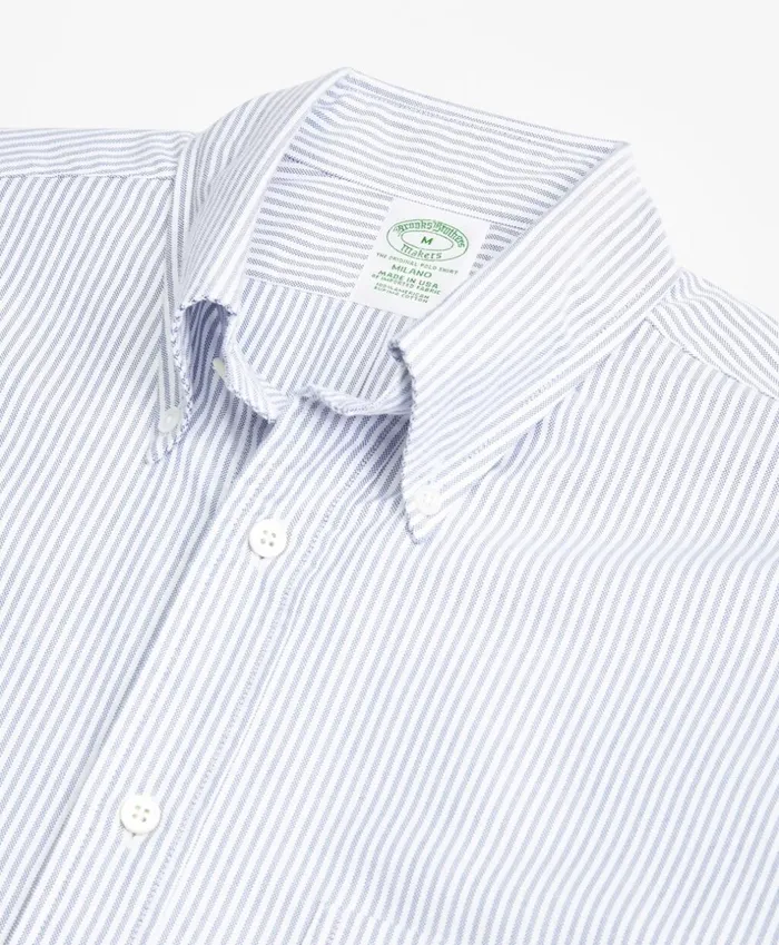 Brooks Brothers Sport Shirts Milano Fit Oxford Bengal Stripe Sport Shirt Blue 8211 Men Brooks Brothers Sport Shirts Milano Fit Oxford Bengal Stripe Sport Shirt Blue 8211 Men