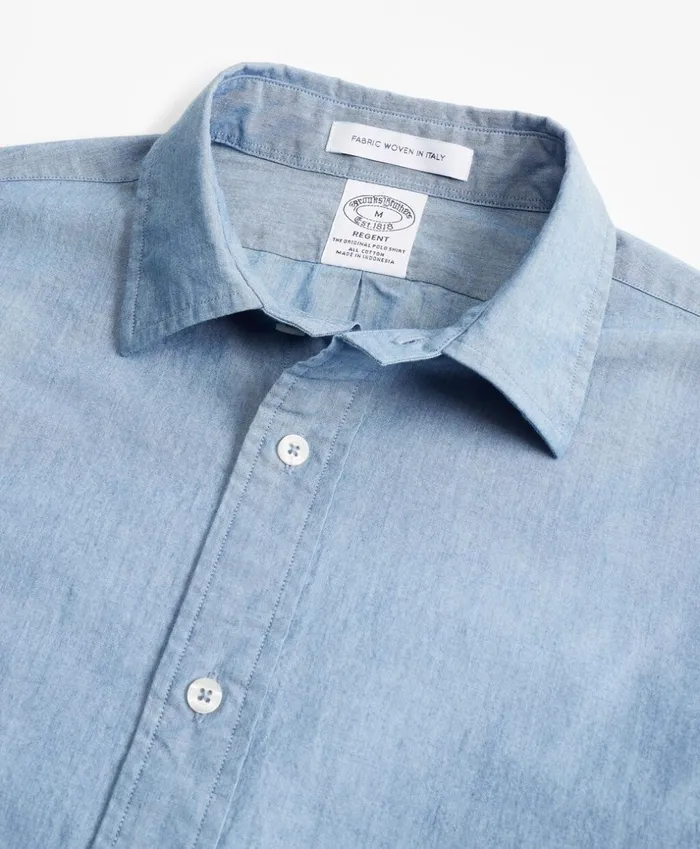 Brooks Brothers Sport Shirts Regent Fit Indigo Sport Shirt Chambray 8211 Men Brooks Brothers Sport Shirts Regent Fit Indigo Sport Shirt Chambray 8211 Men