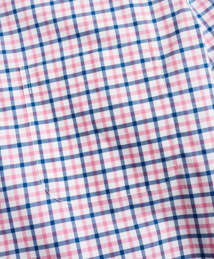 Brooks Brothers Sport Shirts Stretch Regent Fitted Sport Shirt NonIron Windowpane Pink 8211 Men Brooks Brothers Sport Shirts Stretch Regent Fitted Sport Shirt NonIron Windowpane Pink 8211 Men