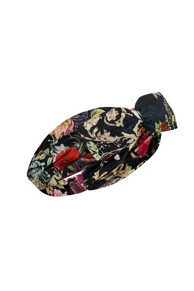 Camilla Hats And Hair Accessories Women Soft Headband With Bow Hampton Hive