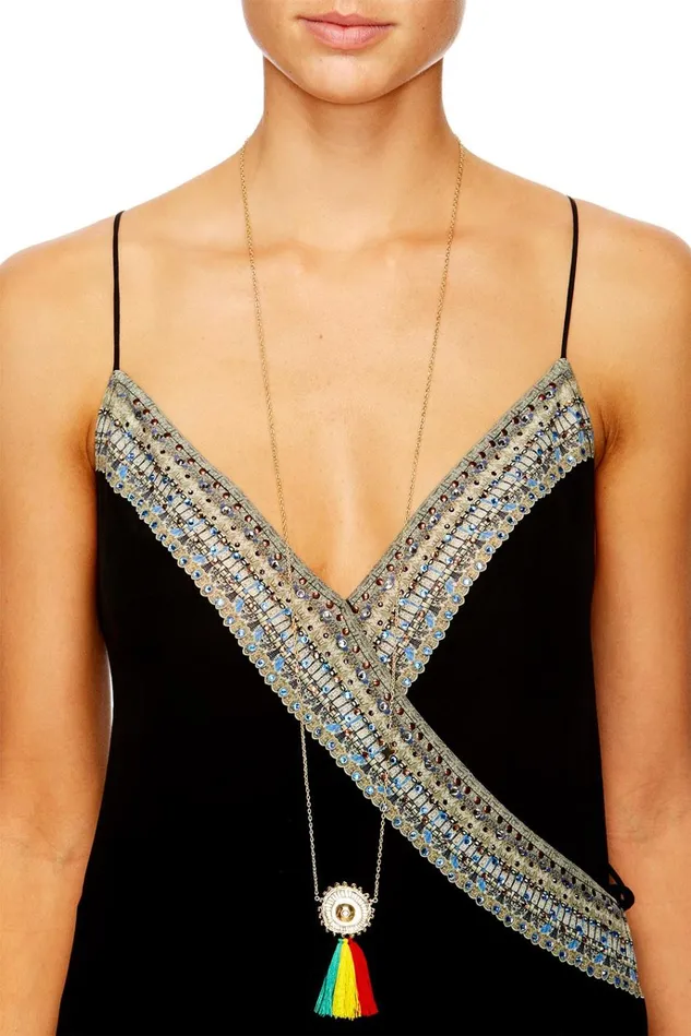 Camilla Jewellery Women Tutti Fruiti Necklace Gold Brass