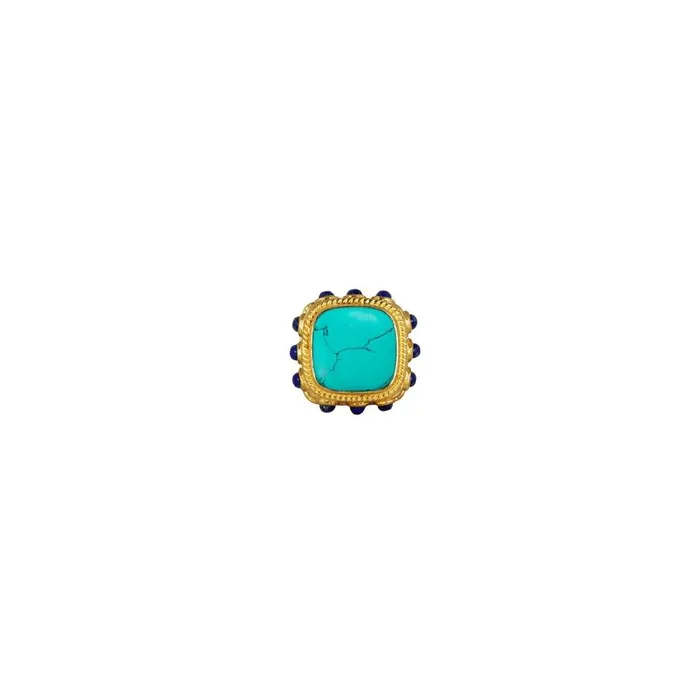 Camilla Jewellery Women Valere Turquoise Cordelia Ring Multi