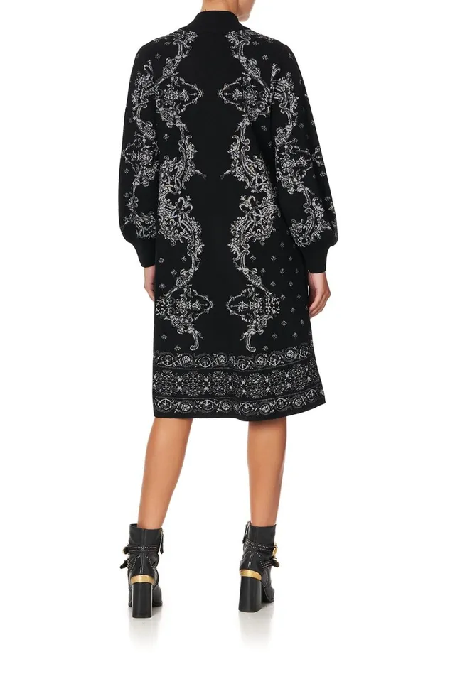 Camilla Knitwear Women ALine Coat Dust Her Off