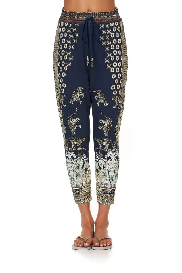 Camilla Loungewear Women Rib Waist Relaxed Pant A Little Past Twilight