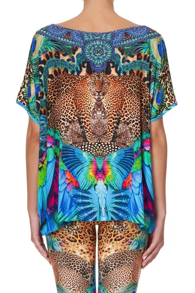 Camilla Tees Women Loose Fit Round Neck Tee Mother Xanadu