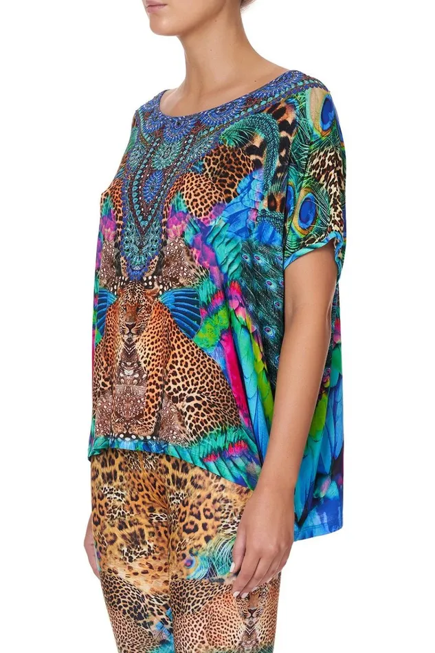 Camilla Tees Women Loose Fit Round Neck Tee Mother Xanadu