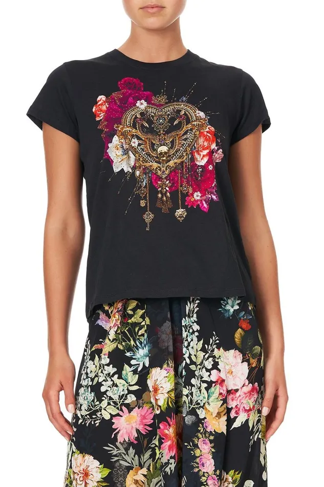 Camilla Tees Women Slim Fit Round Neck TShirt Hampton Hive