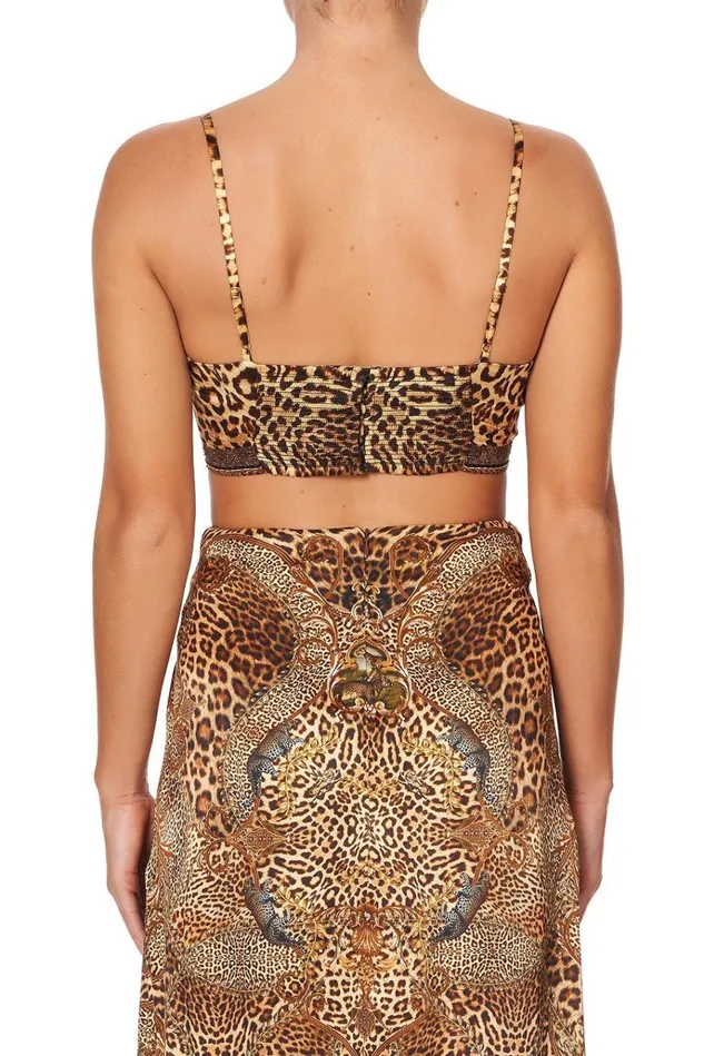 Camilla Tops Women Quilted Bralette Lady Lodge