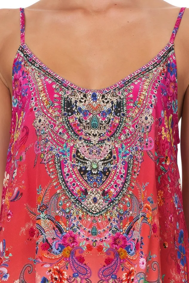 Camilla Tops Women Split Back Cami Free Love
