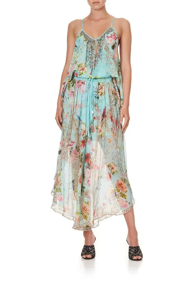 Camilla Tops Women Strap Top With Tie Front Detail A Royal Stitch Up