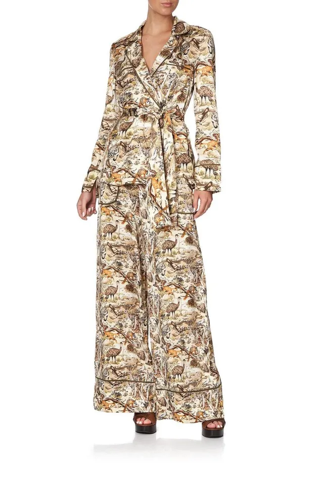 Camilla Trousers and Leggings Women Lounge Trouser With Cuffs Bush Doof