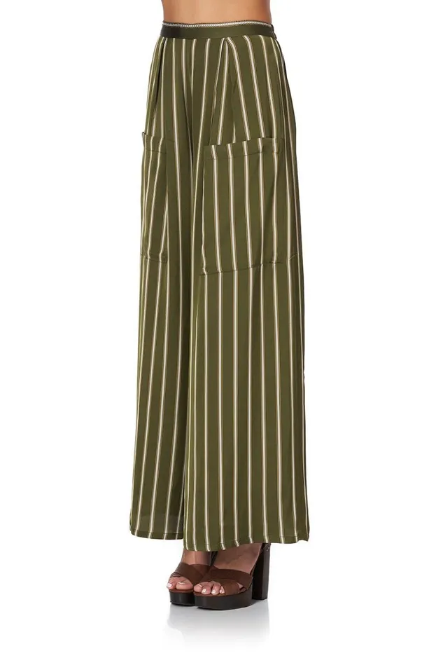 Camilla Trousers and Leggings Women Wide Leg Trouser With Front Pockets Among The Gumtrees