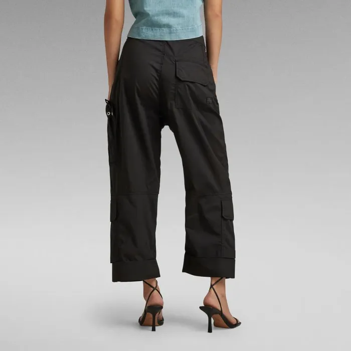 Cargos and Chinos Women GStar RAW Utility Pants Dark Black