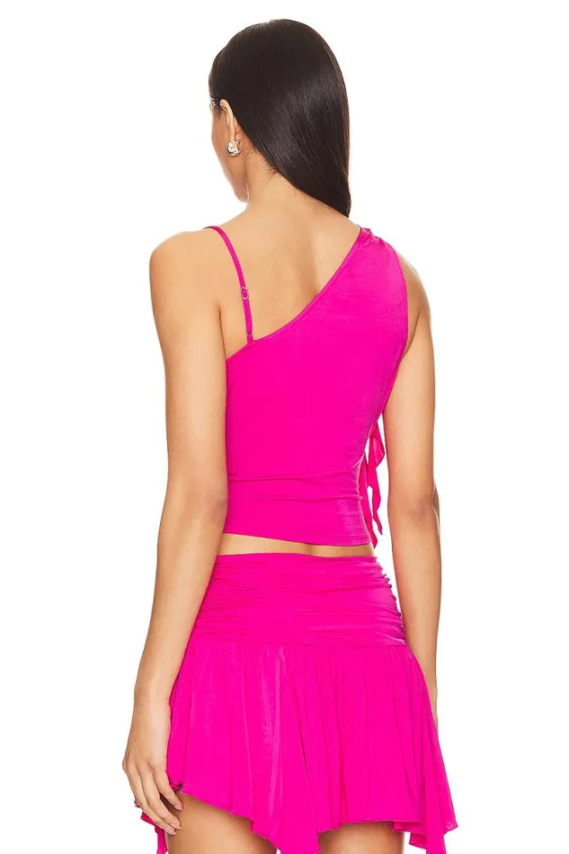 Casey Top Hot Pink Women Lovers and Friends Tops