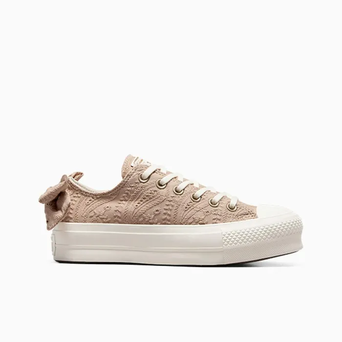 Converse Lift Platforms Chuck Taylor All Star Lift Bow Nutty Granolaegretlight Gold 8211 Women Converse Lift Platforms Chuck Taylor All Star Lift Bow Nutty Granolaegretlight Gold 8211 Women