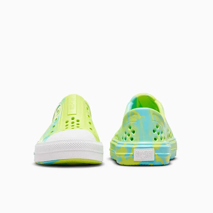 Converse SlipOns Chuck Taylor All Star Play Lite CX Triple Cyanslime Lightwhite 8211 Kids