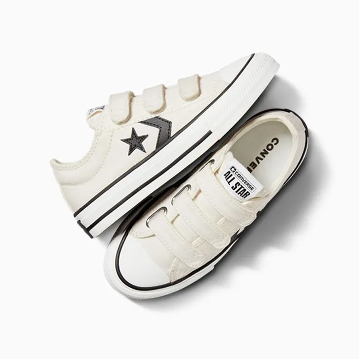 Converse SlipOns Star Player 76 Easy On Vintage Whiteblackegret 8211 KidsWomenMen