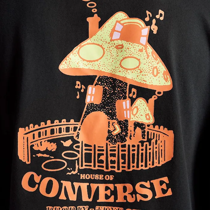 Converse Tops and Shirts Mushroom Cottage TShirt Converse Black 8211 Men