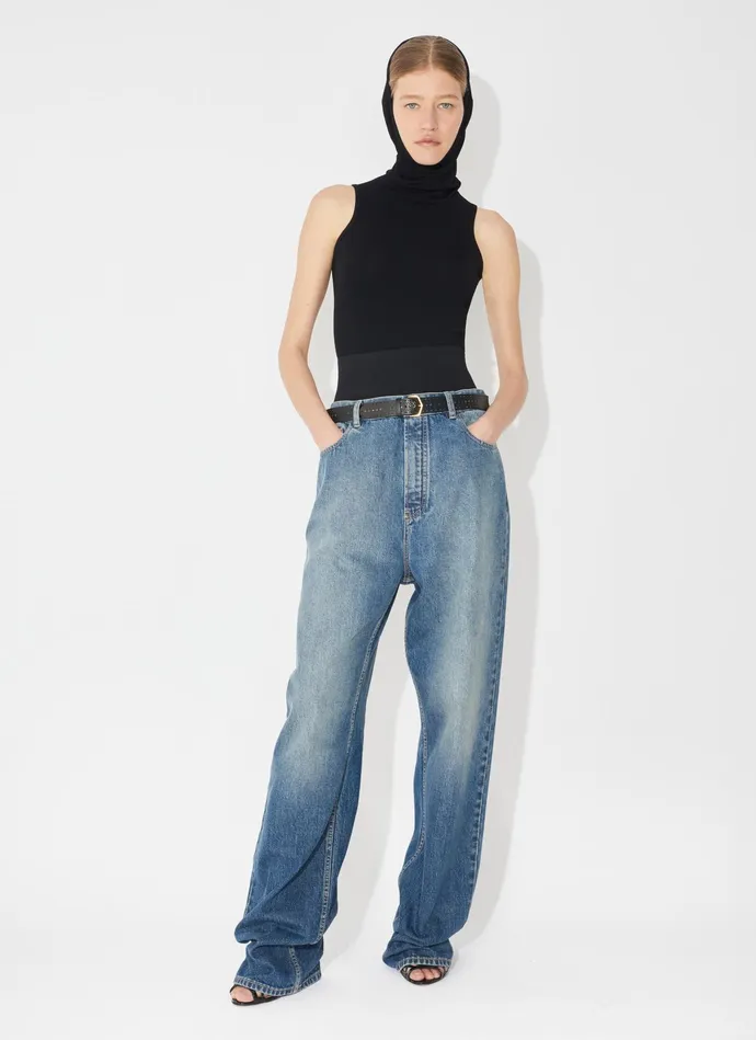 Crop Hooded Top Women Alaa Tops and Shirts