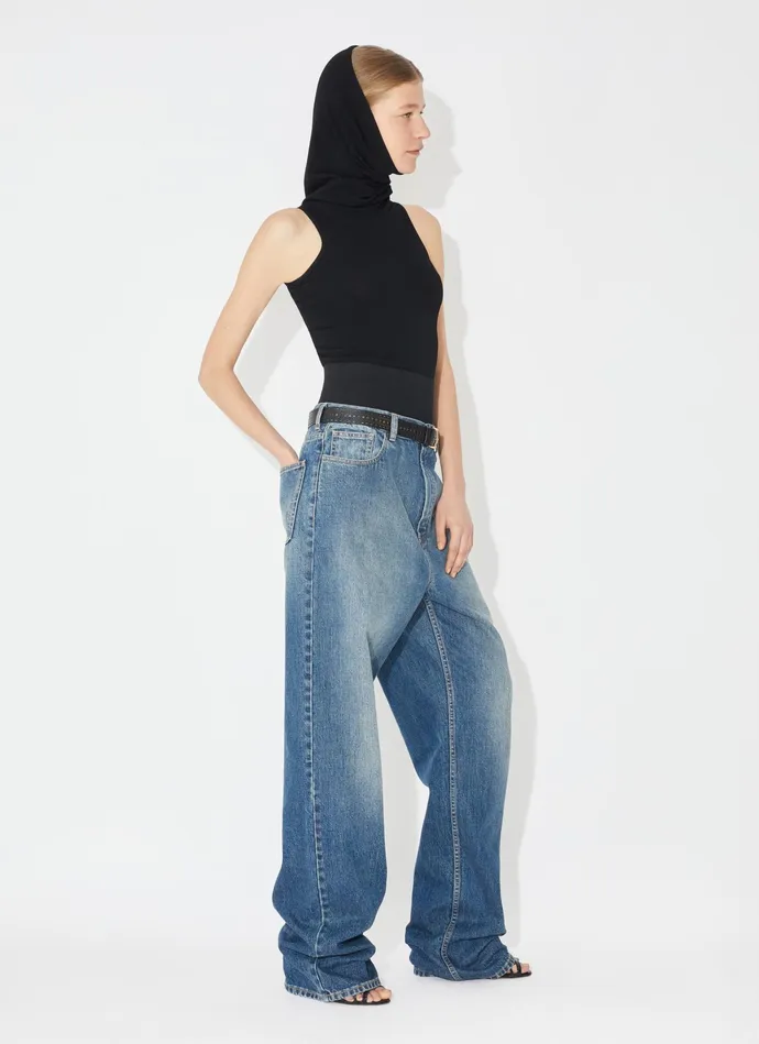 Crop Hooded Top Women Alaa Tops and Shirts