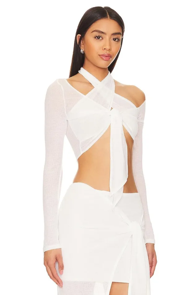 Dani Top White Women Lovers and Friends Tops