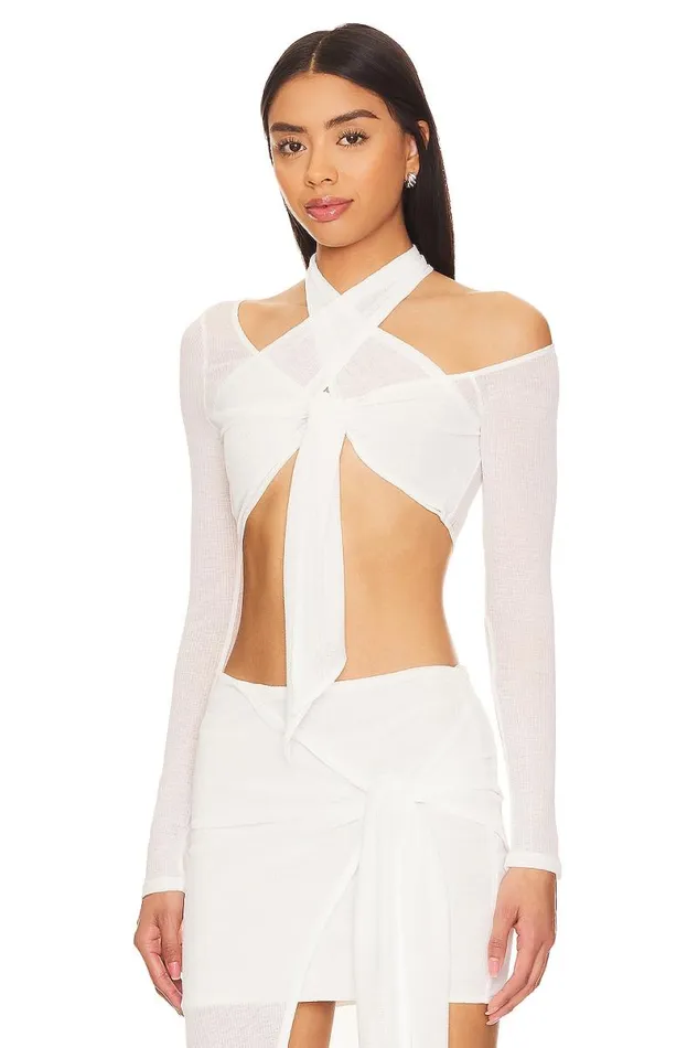 Dani Top White Women Lovers and Friends Tops