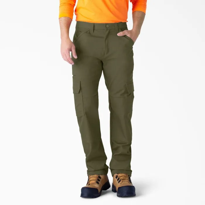 Dickies Cargo FLEX DuraTech Relaxed Fit Duck Cargo Pants Moss Green Moss Green ms 8211 Men