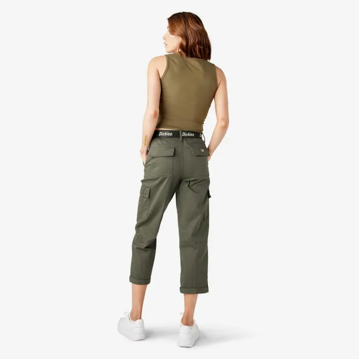 Dickies Cargo Women039s Relaxed Fit Cropped Cargo Pants Olive Green Olive Green og 8211 Women Dickies Cargo Women039s Relaxed Fit Cropped Cargo Pants Olive Green Olive Green og 8211 Women