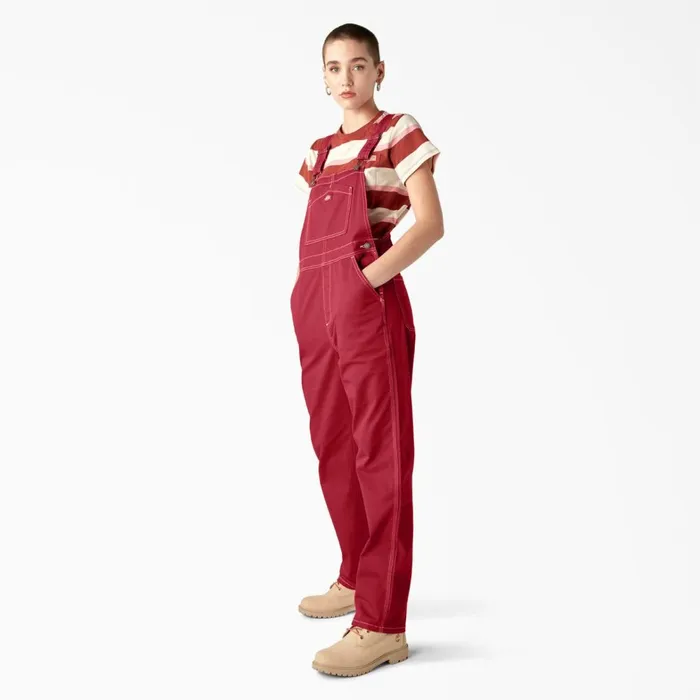 Dickies Overalls Womens Bib Overalls English Red English Red er 8211 Women Dickies Overalls Womens Bib Overalls English Red English Red er 8211 Women