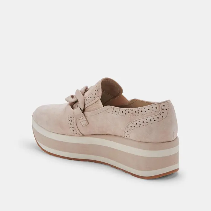 Dolce Vita Jhenee Sneakers Dune Suede Women Flats and Loafers