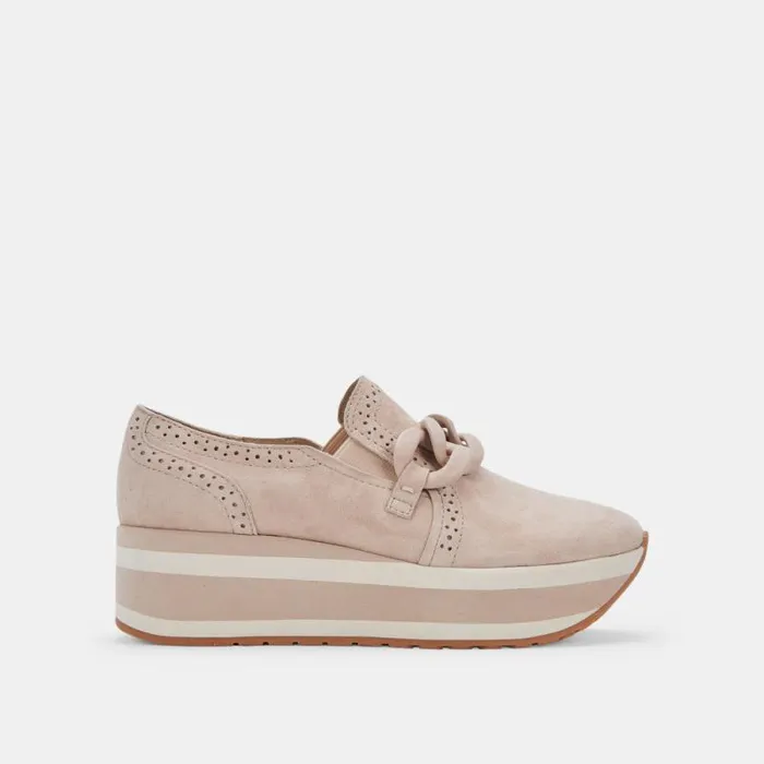 Dolce Vita Jhenee Sneakers Dune Suede Women Flats and Loafers