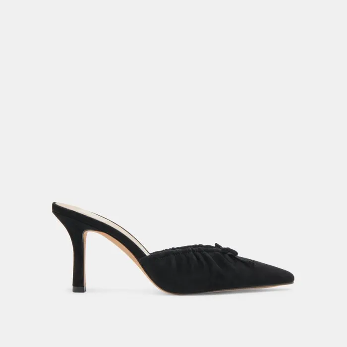 Dolce Vita Kairi Heels Onyx Suede Women Heels