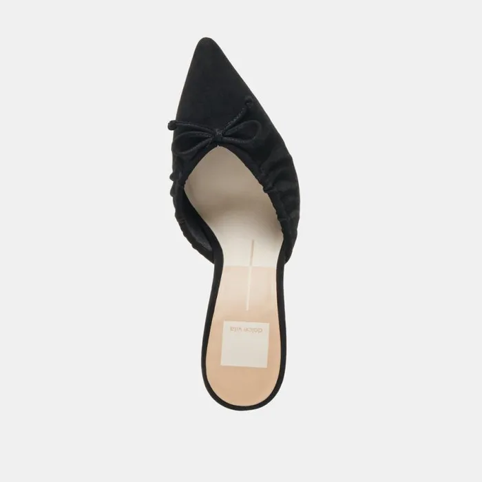 Dolce Vita Kairi Heels Onyx Suede Women Heels